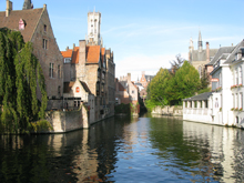 Canal in Bruges image